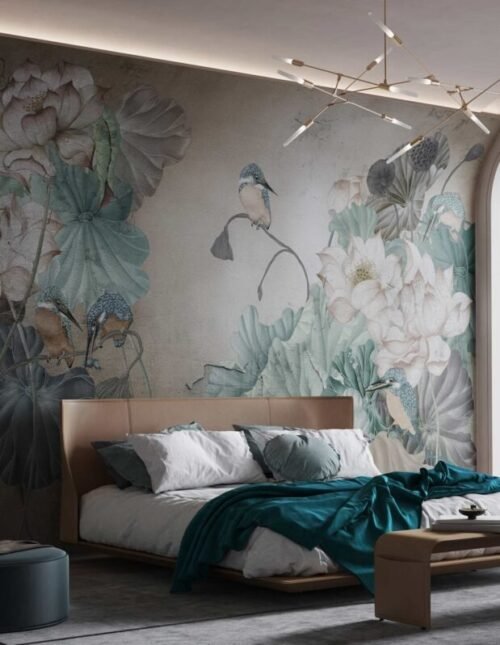 Papier peint Allia personnalisable 500x300 cm, fabrication 10 jours