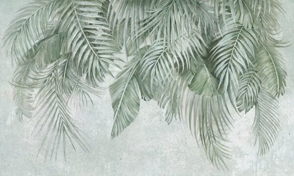 Papier peint Areca personnalisable 500x300 cm, échantillons offerts