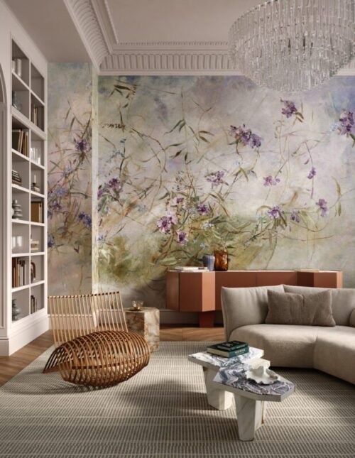 Papier peint Aurora personnalisable 500x300 cm sur toile ou vinyle