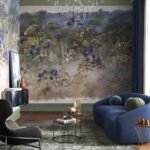 Papier peint Blumarine personnalisable en interlining ou vinyle