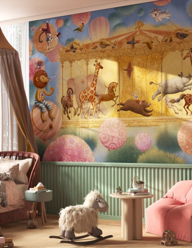 Papier peint Bonbon