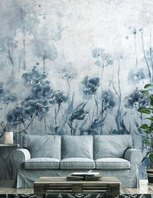 Papier peint Camelia vinyle ou toile, personnalisation gratuite, 500x300 cm