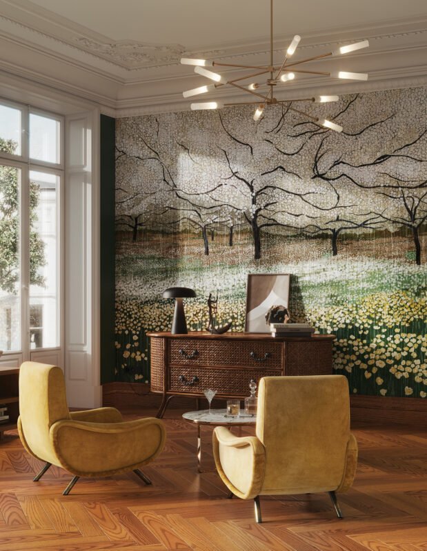 Papier peint Cherry