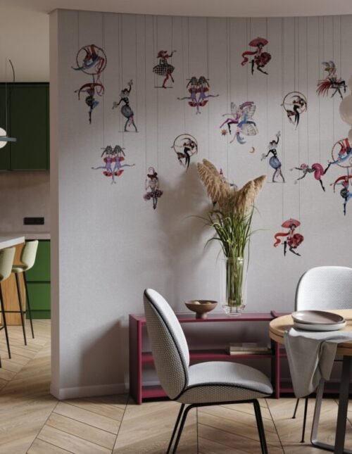 Papier peint Circo personnalisable 500x300 cm
