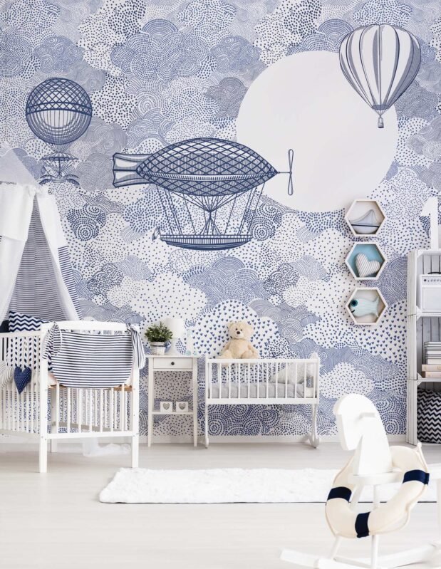 Papier peint Clouds