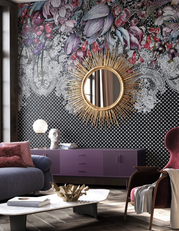Papier peint Flamenco