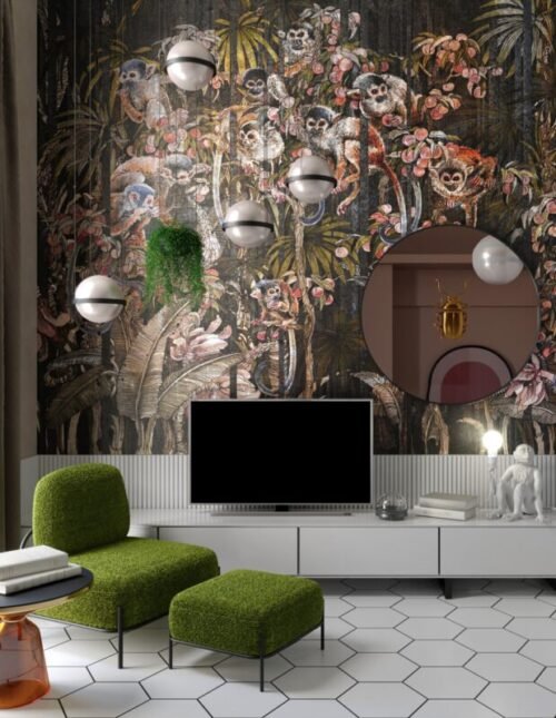 Papier peint Jumanji personnalisable en ligne par WonderWall Studio