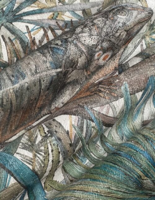 Papier peint Komodo personnalisable en interlining ou vinyle