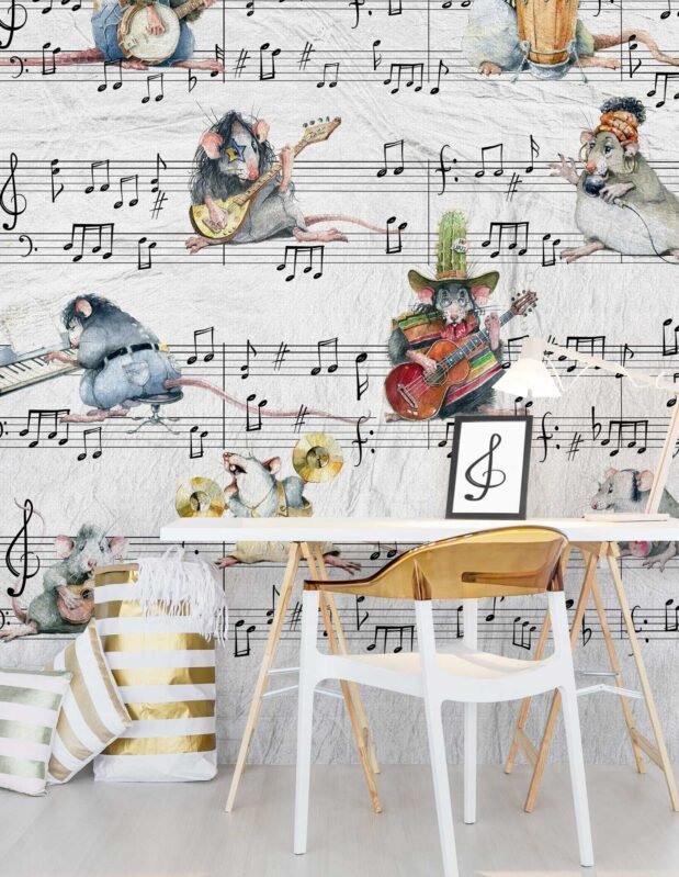 Papier peint Mouse Jam
