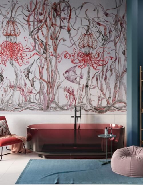 Papier peint Reef personnalisable 500x300 cm, disponible à partir de 65€/m².