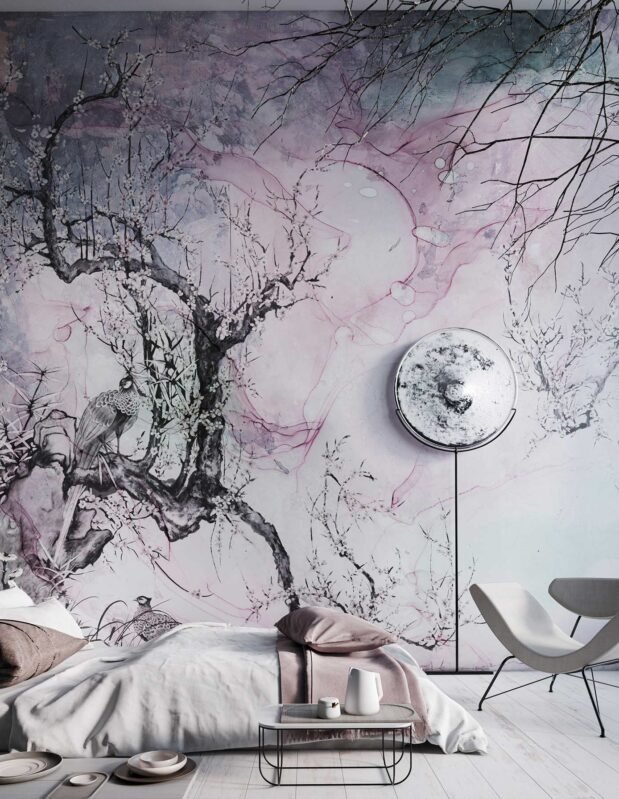 Papier peint Sakura