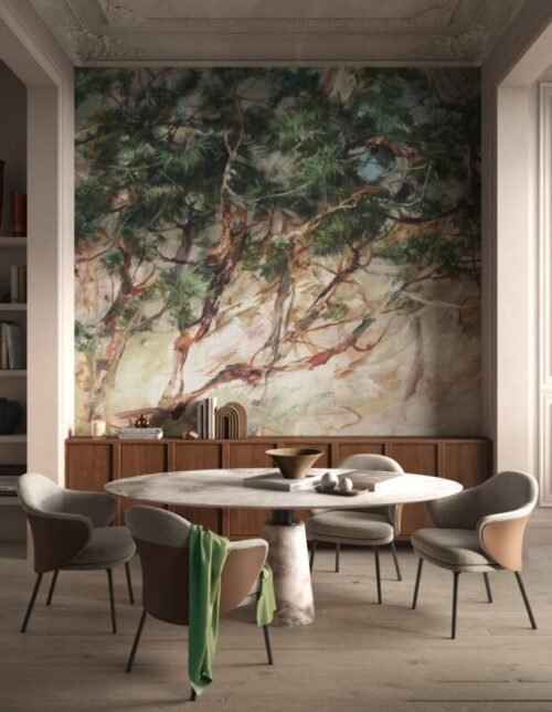 Papier peint Taria sur mesure 500x300 cm, impression vinyle ou interlining