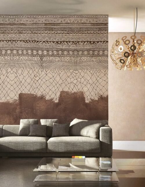 Papier peint Tanger sur mesure 500x300 cm, fabrication 10 jours