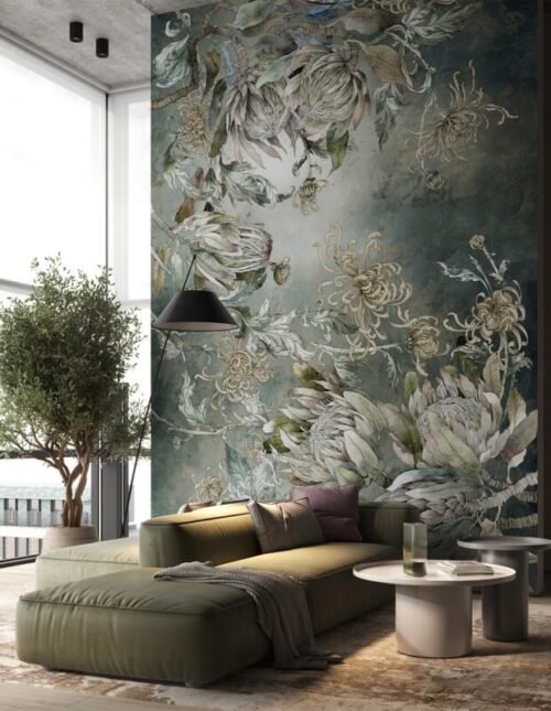 Papier peint Vesta personnalisable en vinyle ou interlining, 500x300 cm