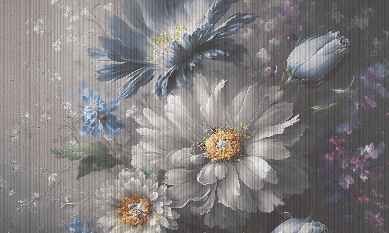Papier peint Sapphire blooms