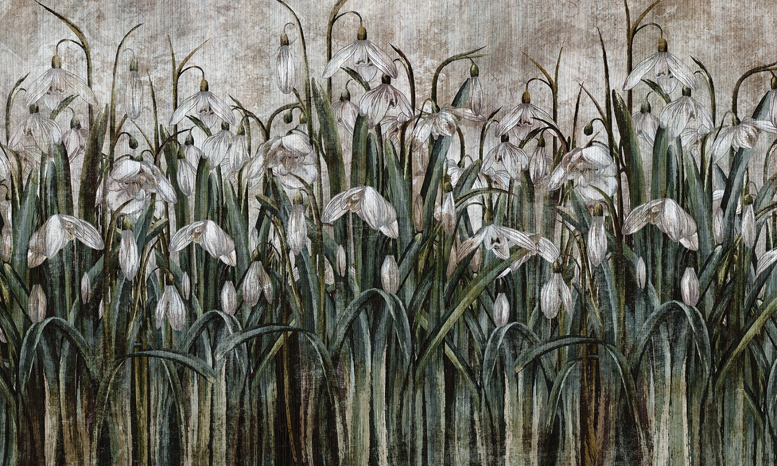 Papier peint Blooming fields 2