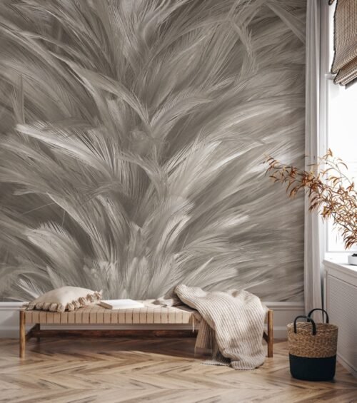 Papier peint Soft touch cachemire, texture douce, pose facile.