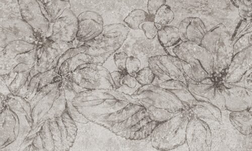 Papier peint gris Concrete Spring motif béton lisse