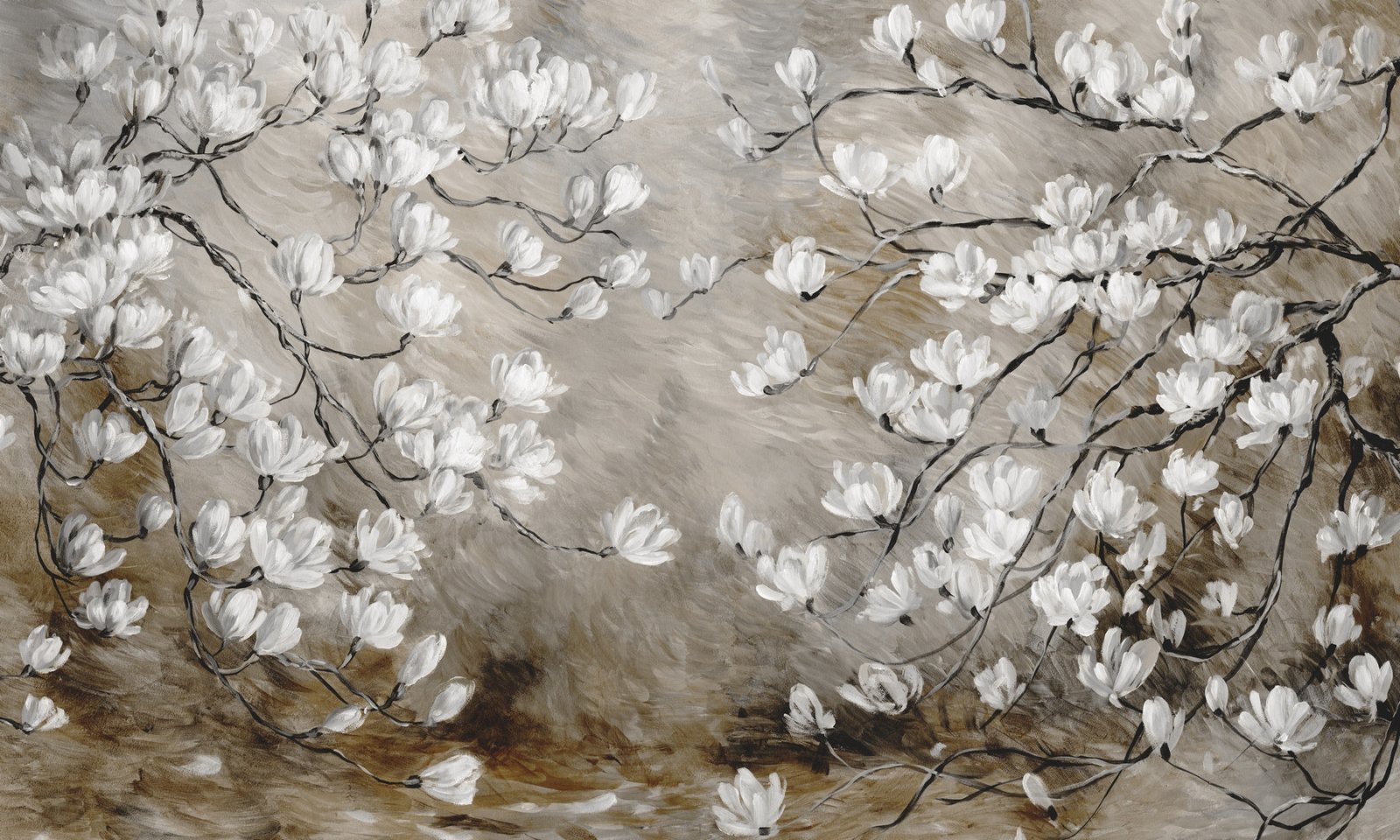 Papier peint Magnolia grace