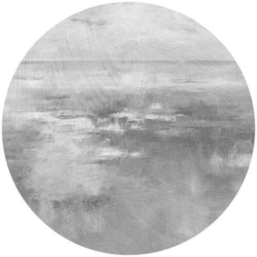 Papier peint cercle Maunder 4 en toile autocollante pour mur