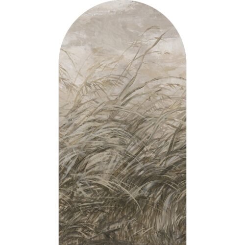Papier peint motif arche Early Dawn en tons clairs et naturels