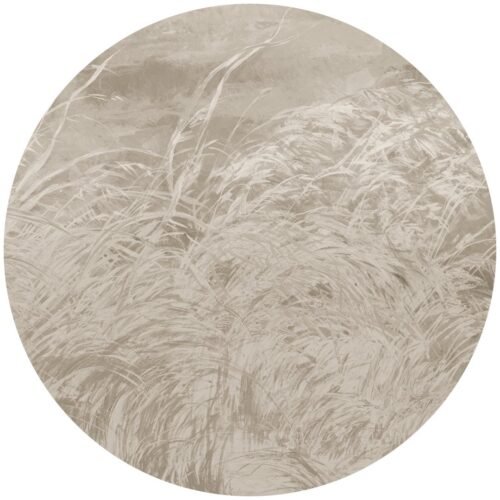 Papier peint cercle Early Dawn 4, décoration murale autocollante ou classique