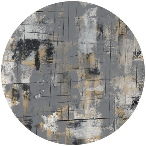 Papier peint cercle Transcend 2 en toile autocollante ou papier peint