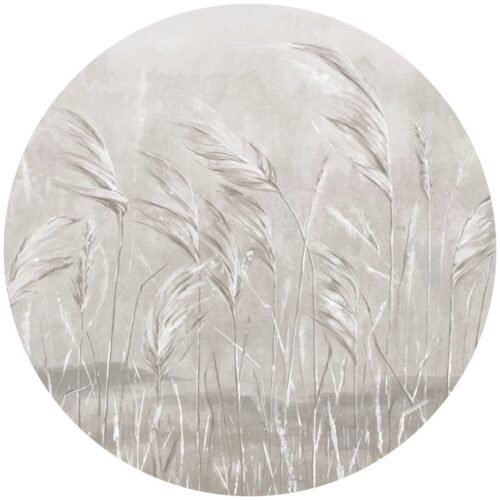 Papier peint cercle Natural Essence, motif géométrique naturel