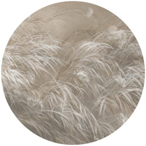 Papier peint décoratif cercle Soft Rattle, 3 tailles disponibles