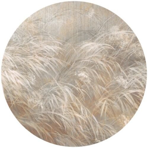 Papier peint cercle Soft Rattle 2, motifs circulaires décoratifs pour mur