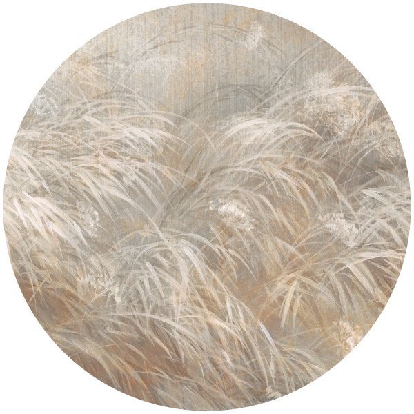 Papier peint cercle Soft Rattle 2, motifs circulaires décoratifs pour mur