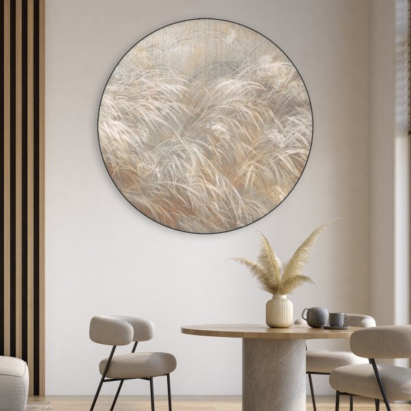 Papier peint cercle Soft Rattle 2, motif géométrique décoratif mural