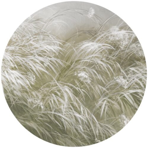 Cercle décoratif mural en toile autocollant Soft Rattle 3