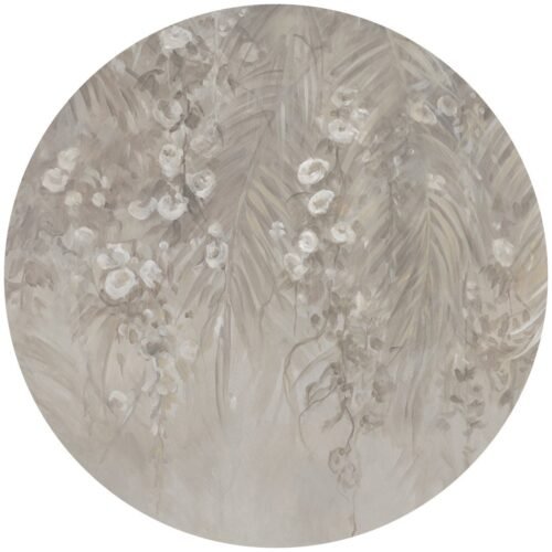 Papier peint cercle Hanging Garden 2, décoration murale autocollante ou traditionnelle
