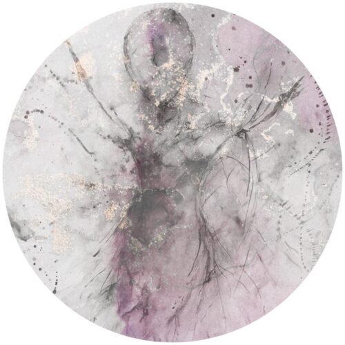 Papier peint cercle In My Mind décoration murale personnalisable