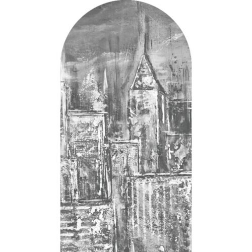 Papier peint arche City Sketch 2 en toile autocollant ou sur mesure