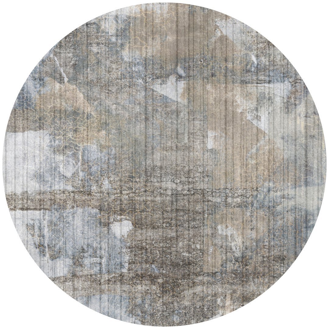 Papier peint cercle Stone Pulse