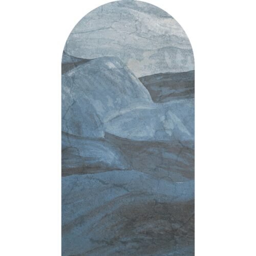 Papier peint Stone Flow 3 avec motif d'arche géométrique