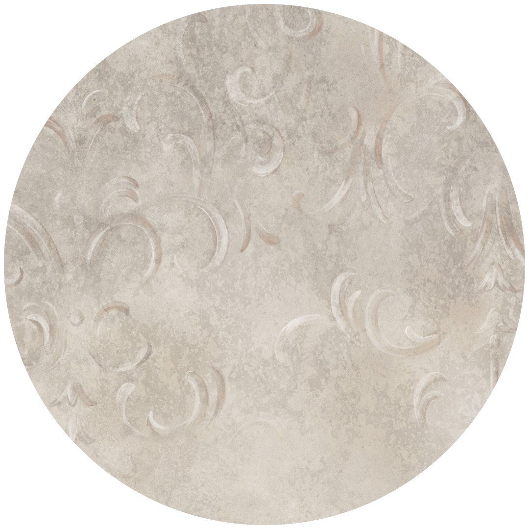 Papier peint cercle Antique Lace