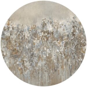 Papier peint décoratif cercles Spring Chaplet, 3 tailles disponibles