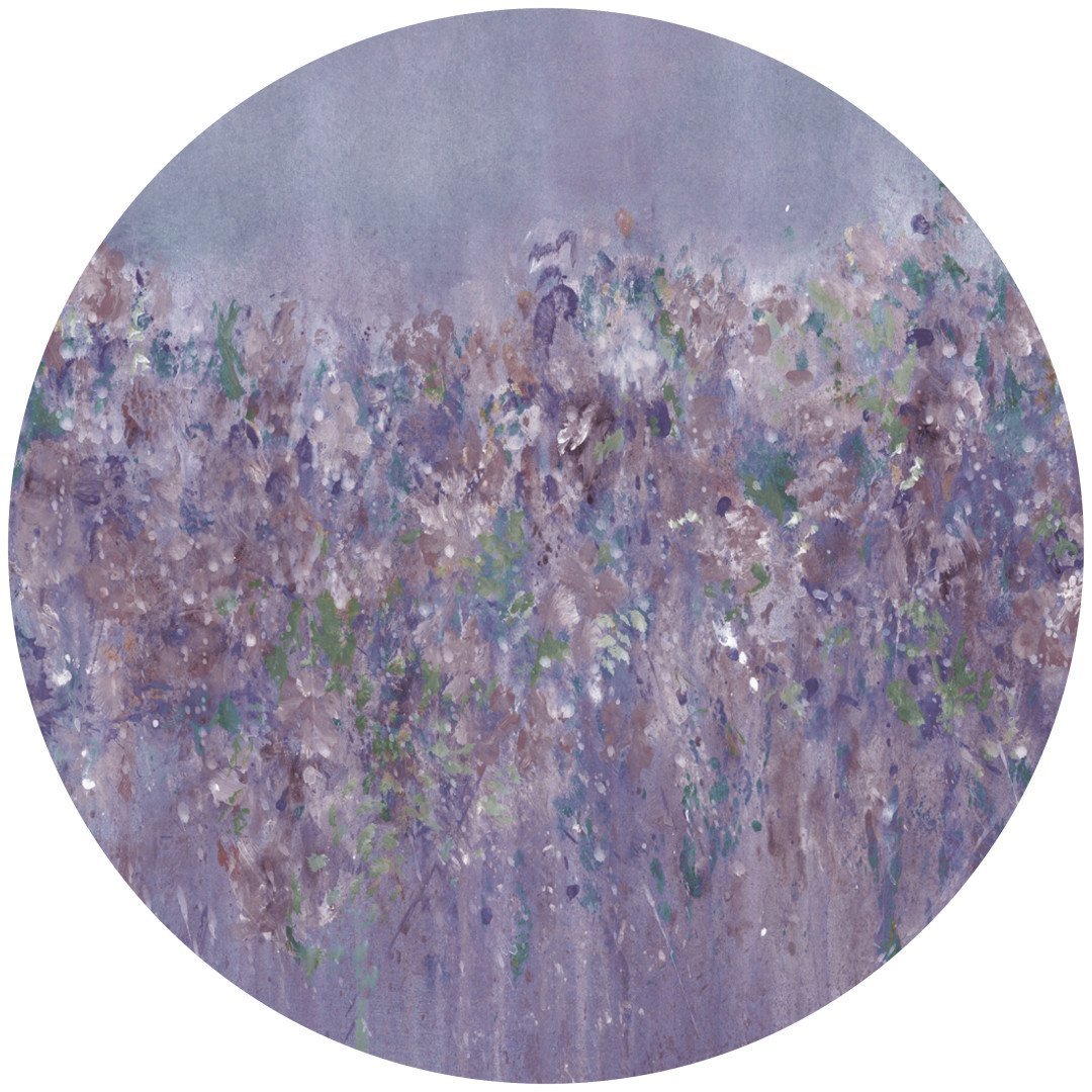 Papier peint cercle Spring Chaplet 3