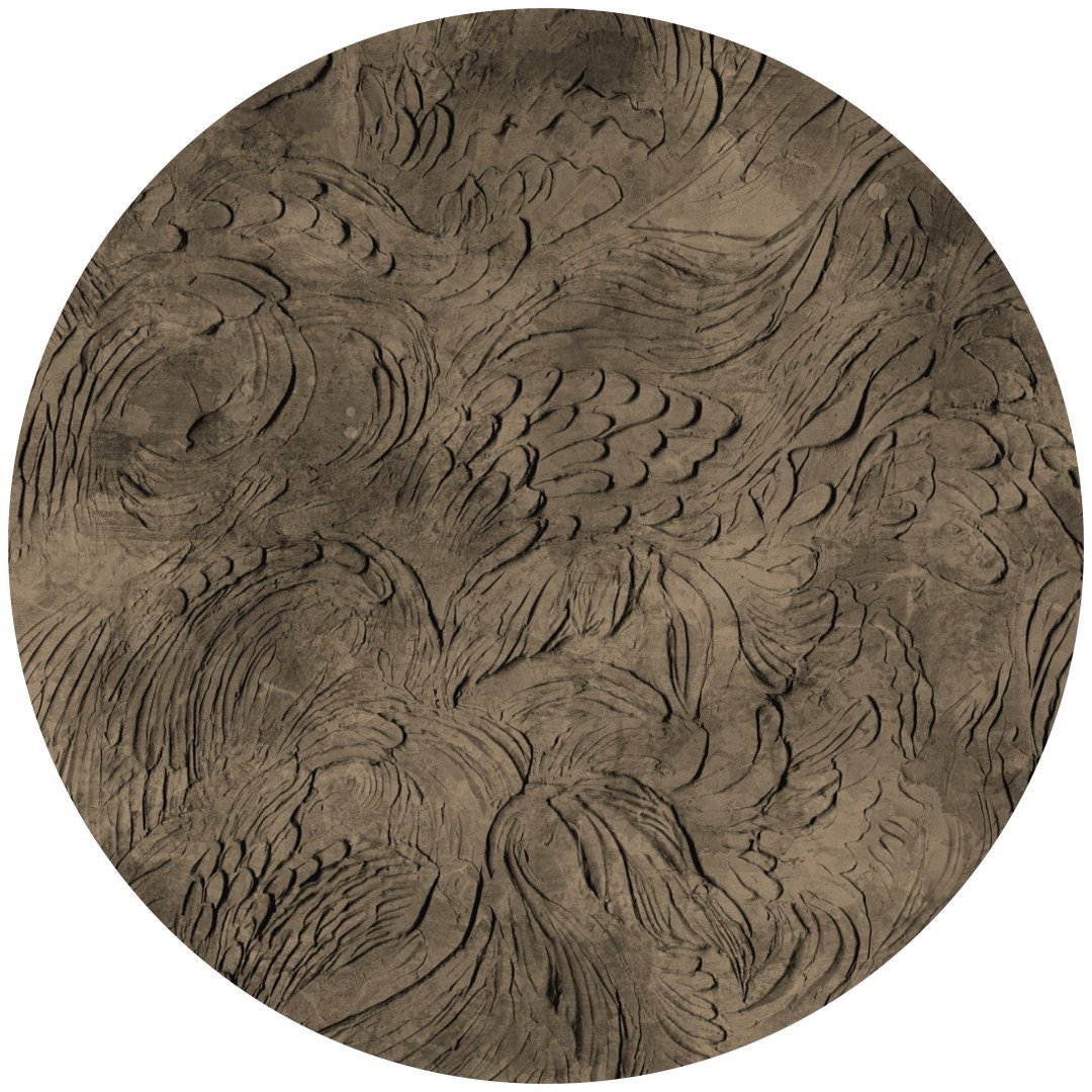 Papier peint cercle Fayla Form
