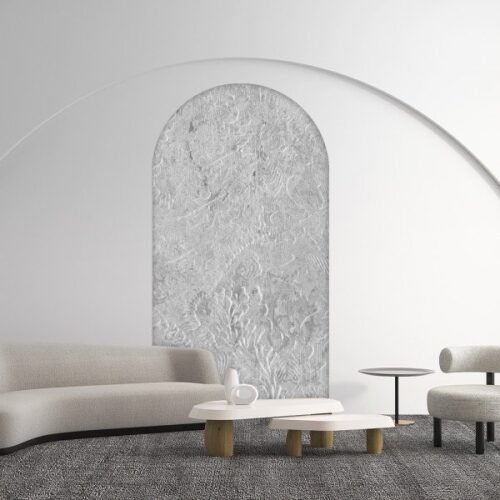 Papier peint arche Silent Flow 2 en toile autocollant 130x250 cm