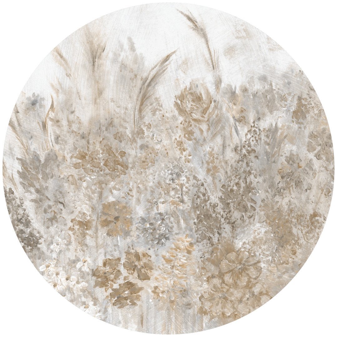 Papier peint cercle Passion Flowers 2