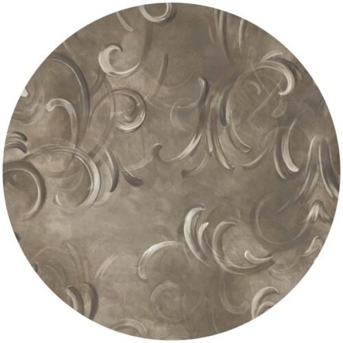 Papier peint décoratif cercles motifs anciens, 3 tailles disponibles