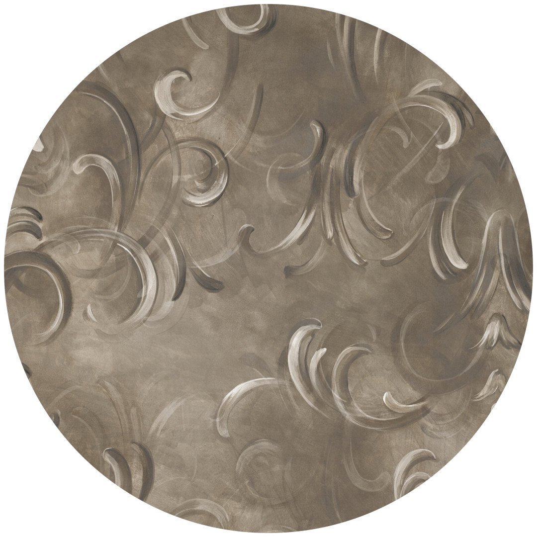 Papier peint cercle Old Ornaments