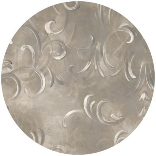 Papier peint autocollant cercle Old Ornaments 2, décoration murale