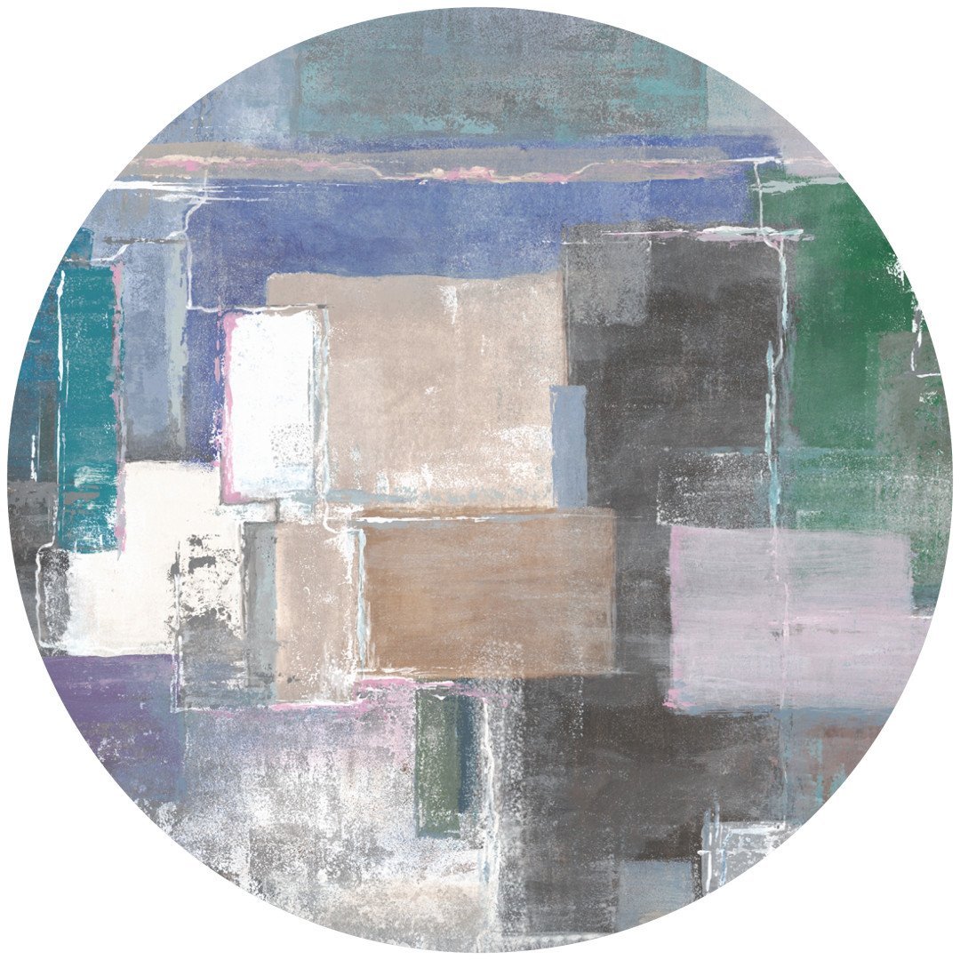 Papier peint cercle Memory Frame
