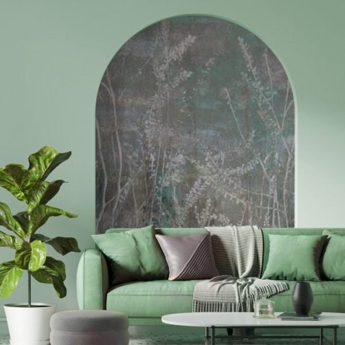 Papier peint toile autocollante arche Golden Reeds 4
