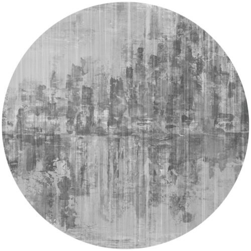 Papier peint cercle Urban Layer pour décoration murale